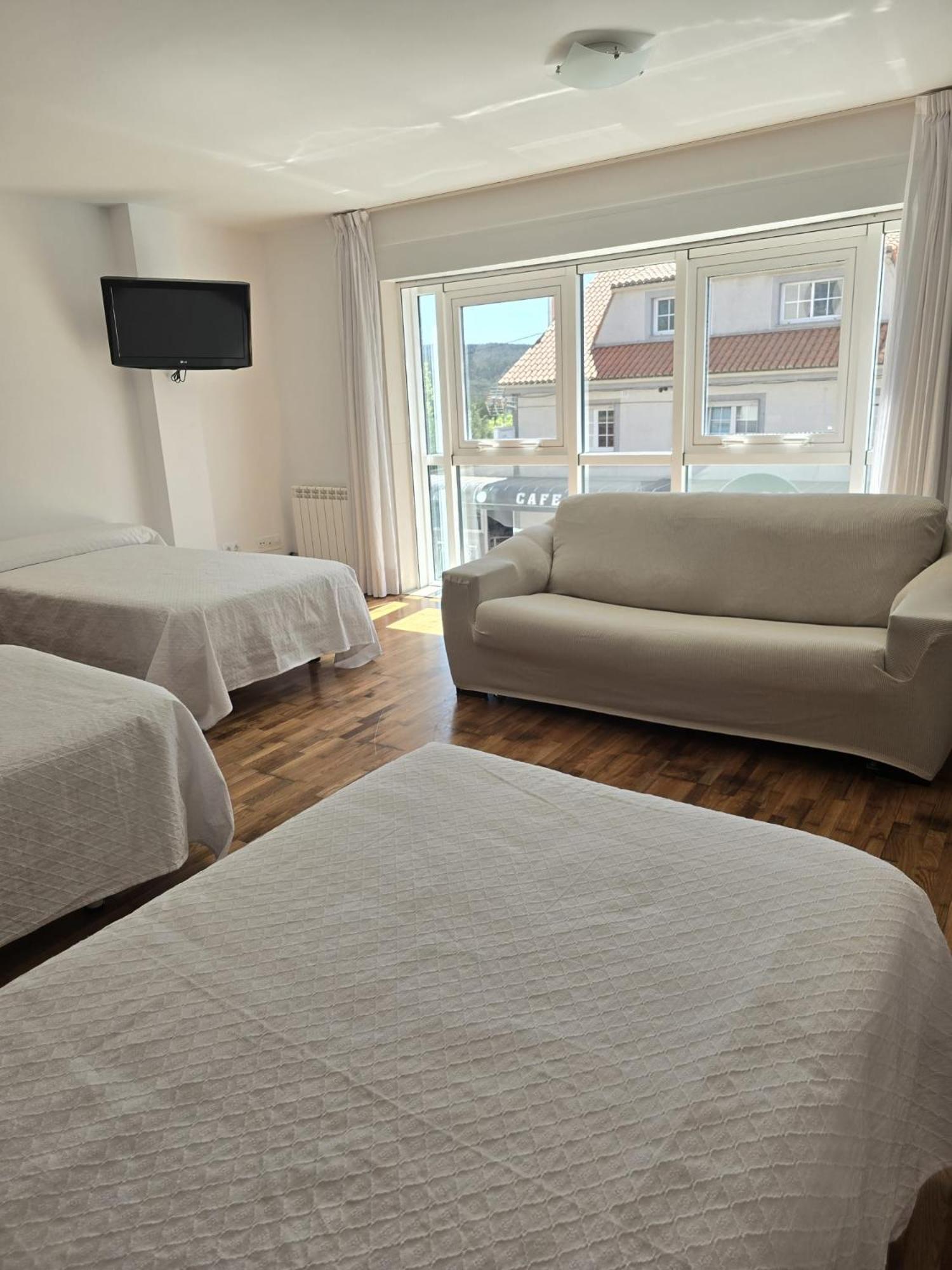 Noja Rooms O Pedrouzo Bagian luar foto